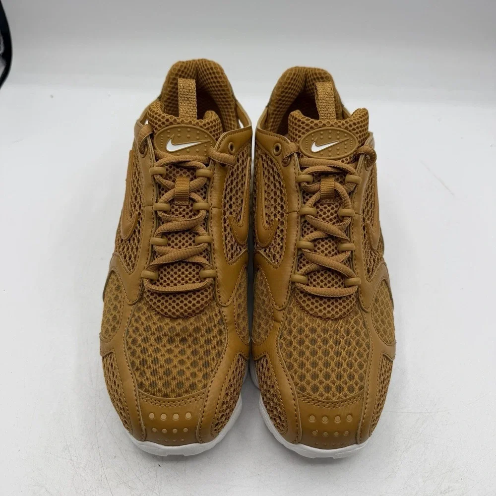 Nike Air‎ Zoom Spiridon Cage 2 Running Shoes Mens 6 Womens 7.5 Wheat HQ3552-799